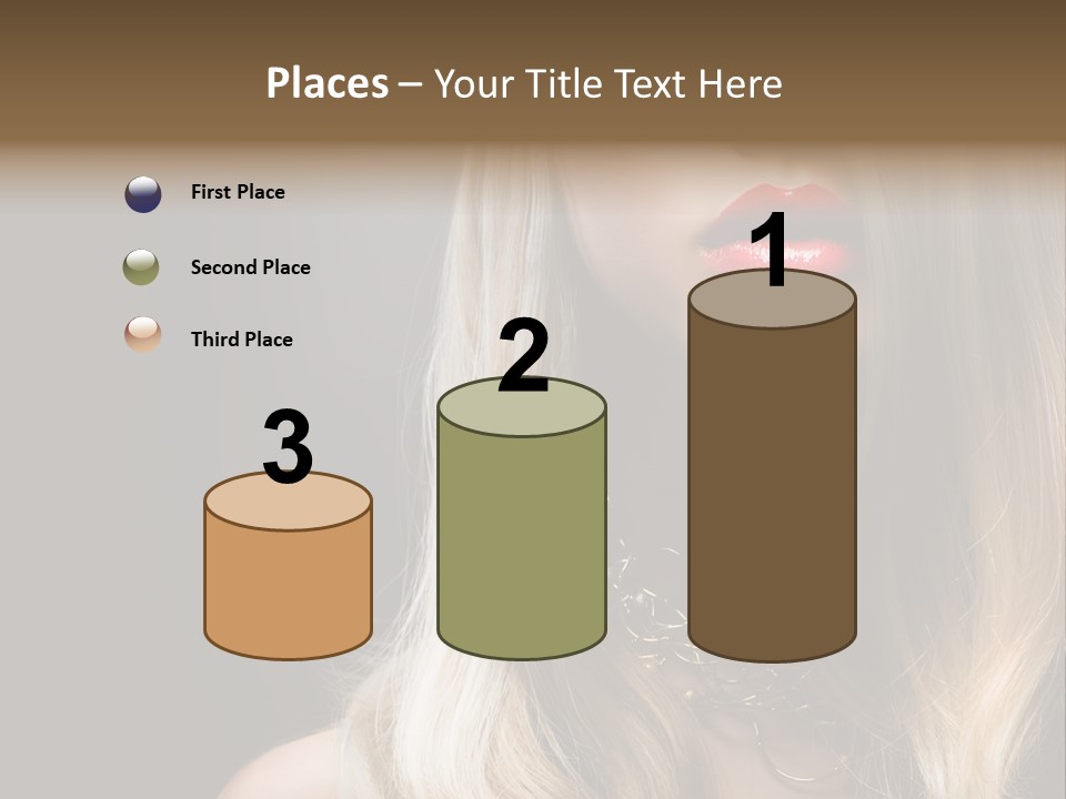 Lipgloss Face Health PowerPoint Template