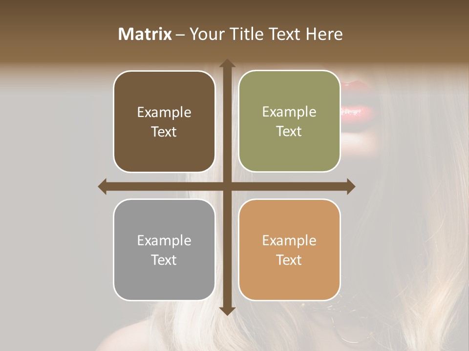 Lipgloss Face Health PowerPoint Template