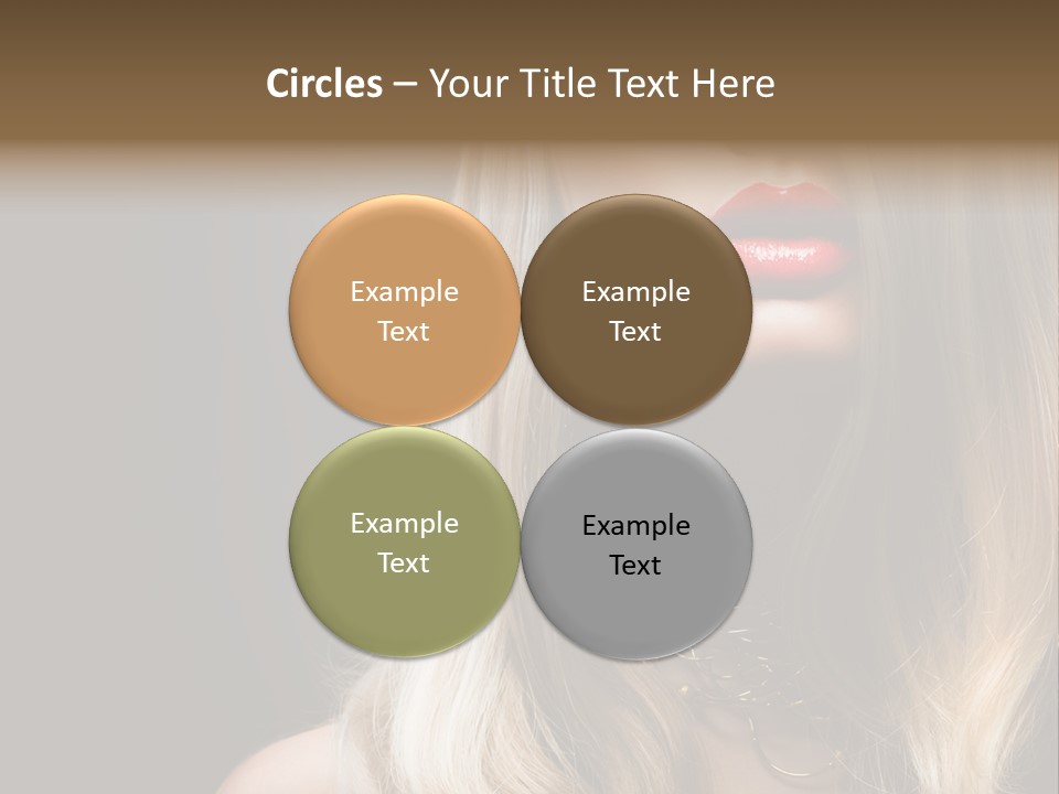 Lipgloss Face Health PowerPoint Template
