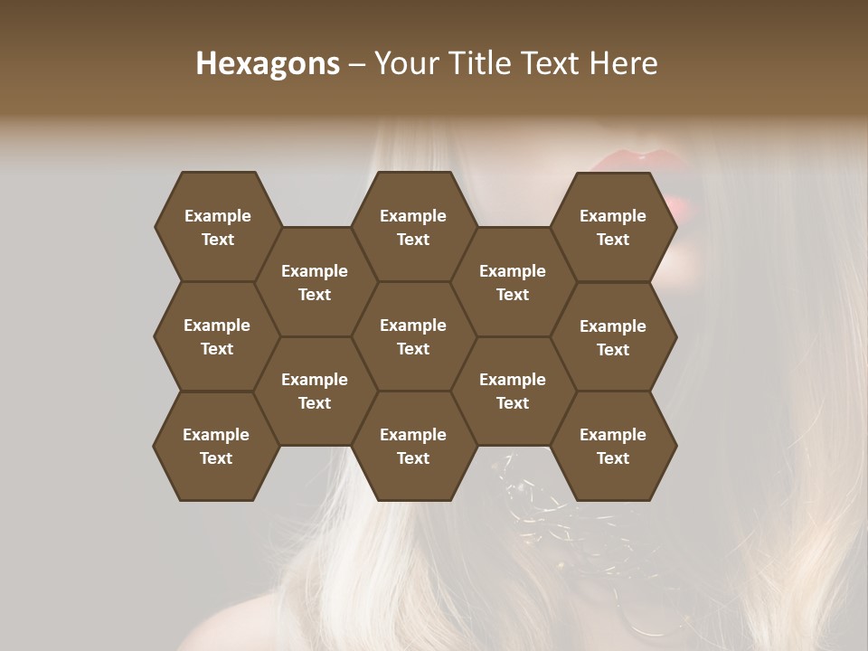 Lipgloss Face Health PowerPoint Template