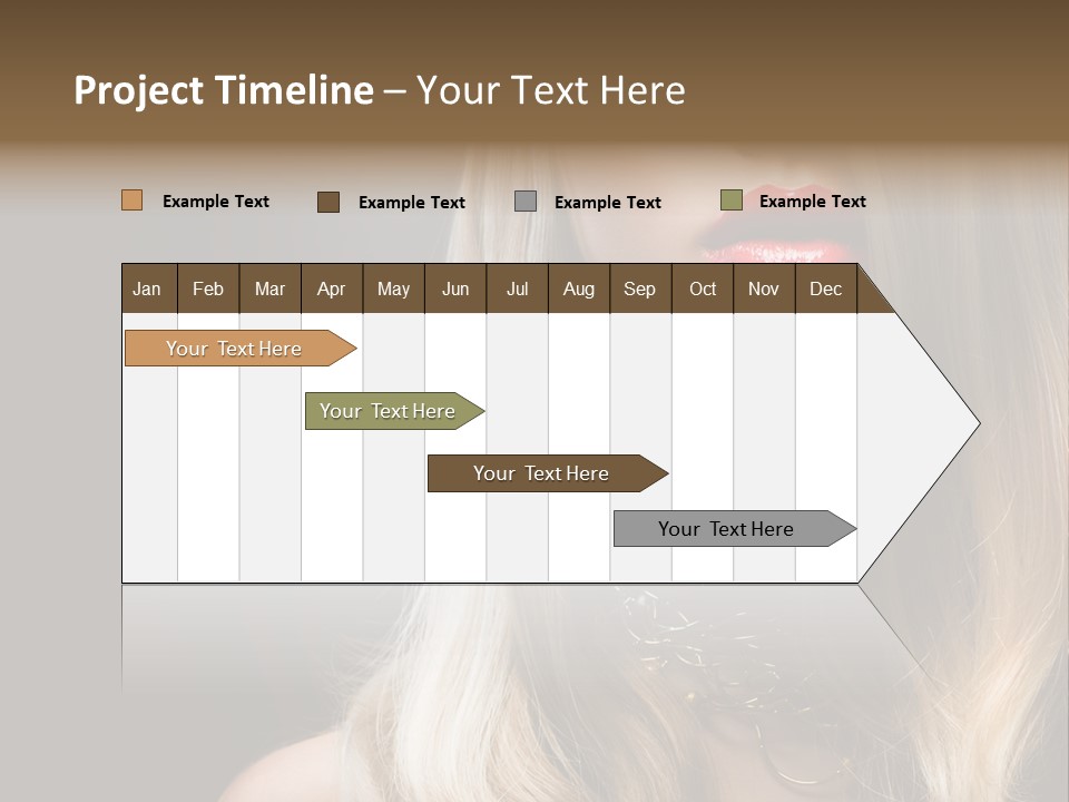 Lipgloss Face Health PowerPoint Template