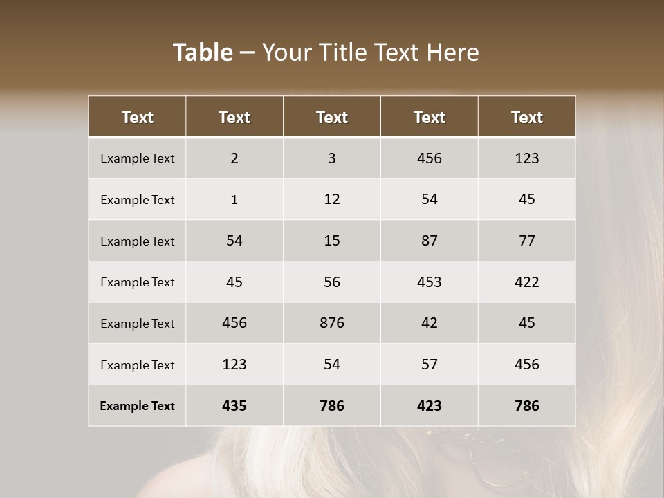 Lipgloss Face Health PowerPoint Template