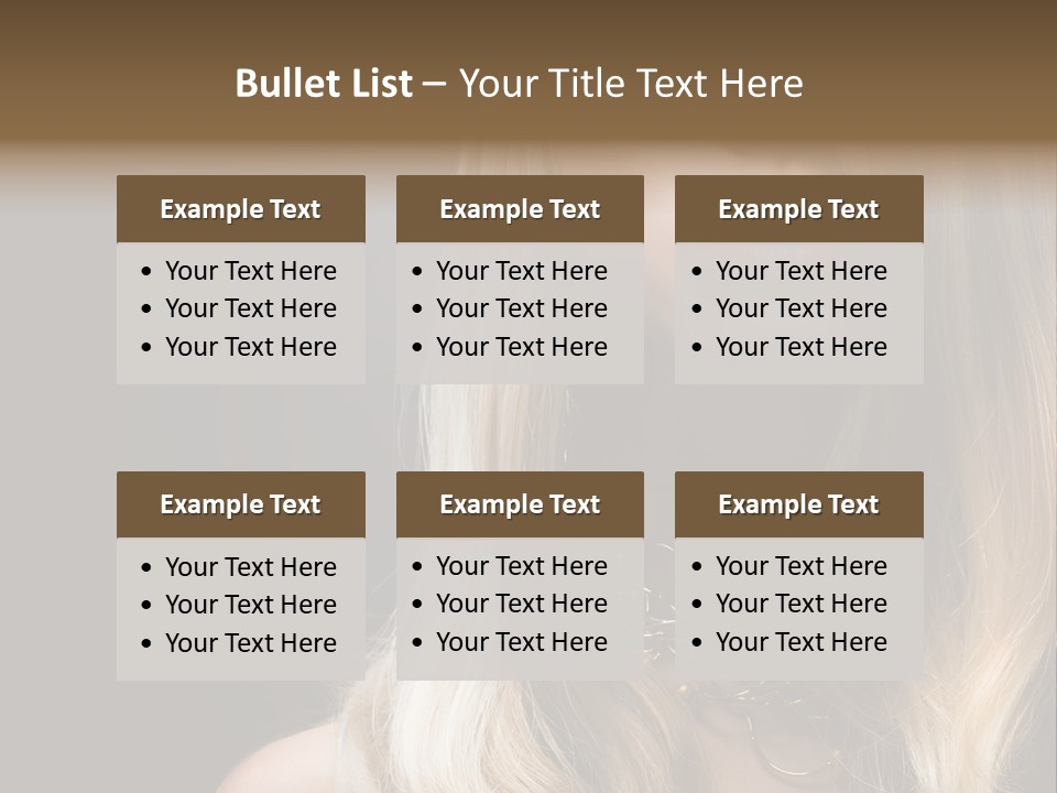 Lipgloss Face Health PowerPoint Template