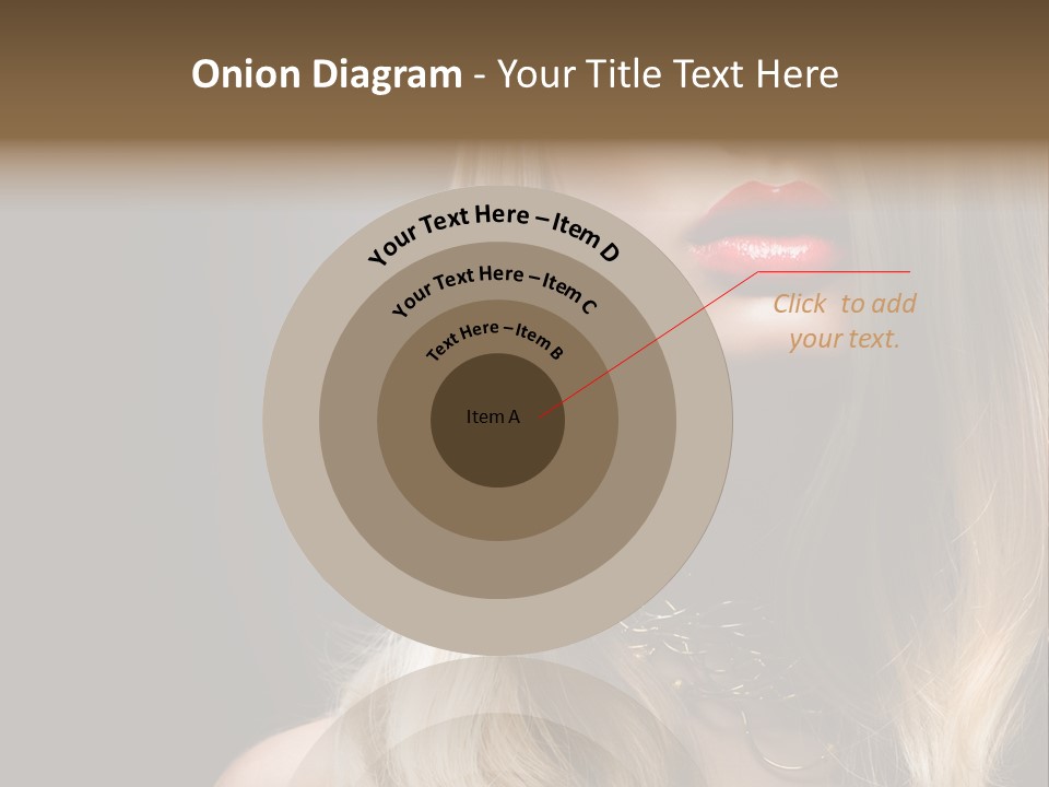 Lipgloss Face Health PowerPoint Template