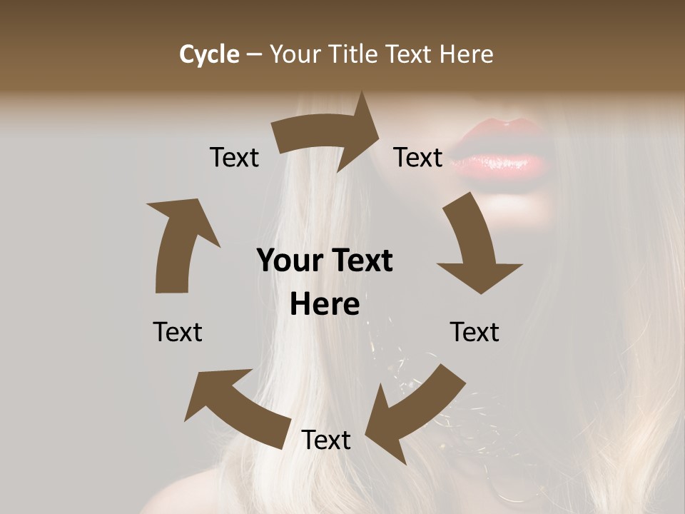 Lipgloss Face Health PowerPoint Template