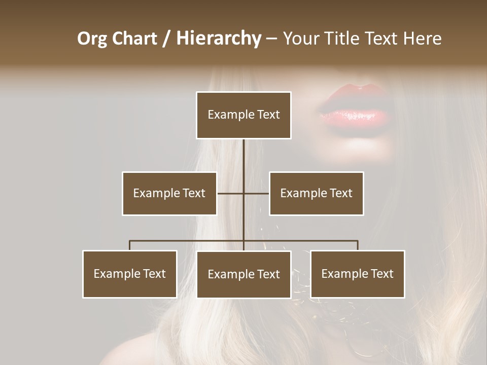 Lipgloss Face Health PowerPoint Template