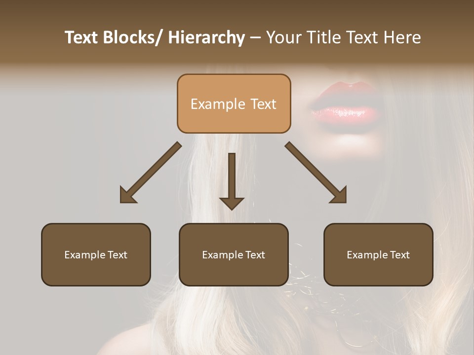 Lipgloss Face Health PowerPoint Template