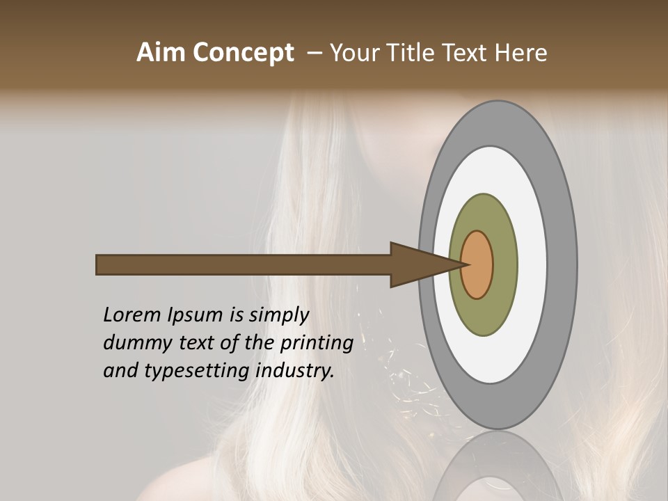 Lipgloss Face Health PowerPoint Template