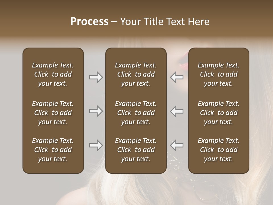 Lipgloss Face Health PowerPoint Template