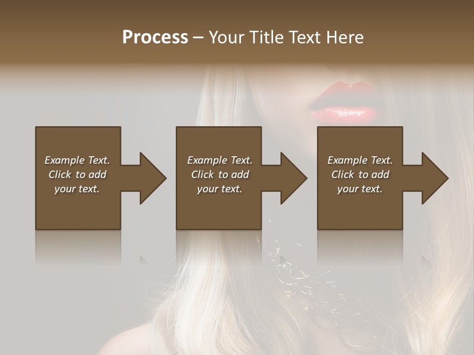 Lipgloss Face Health PowerPoint Template