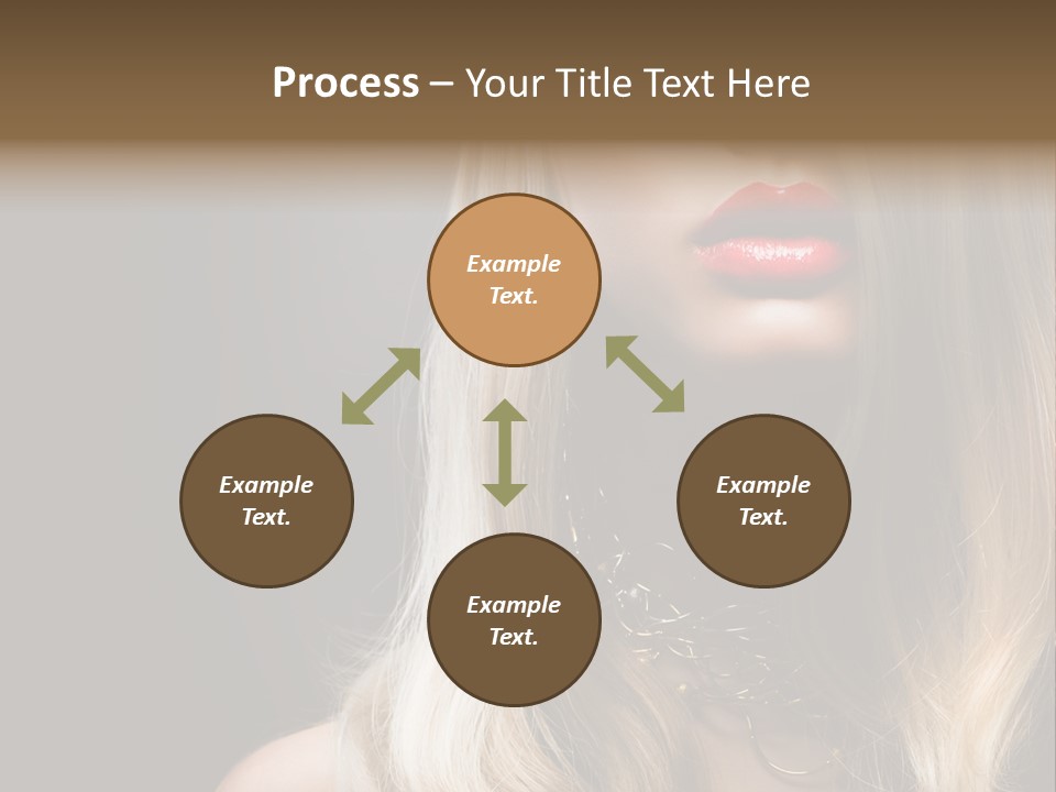 Lipgloss Face Health PowerPoint Template