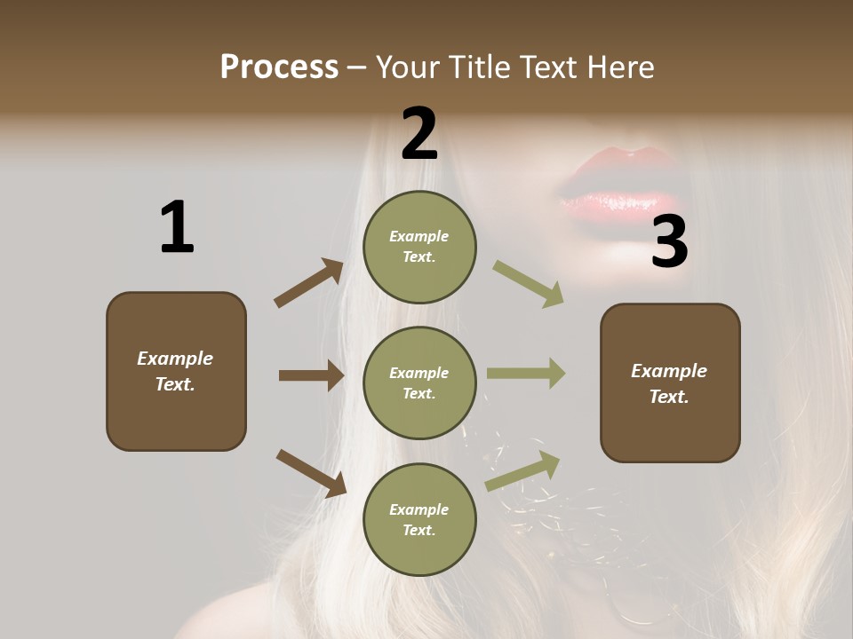 Lipgloss Face Health PowerPoint Template