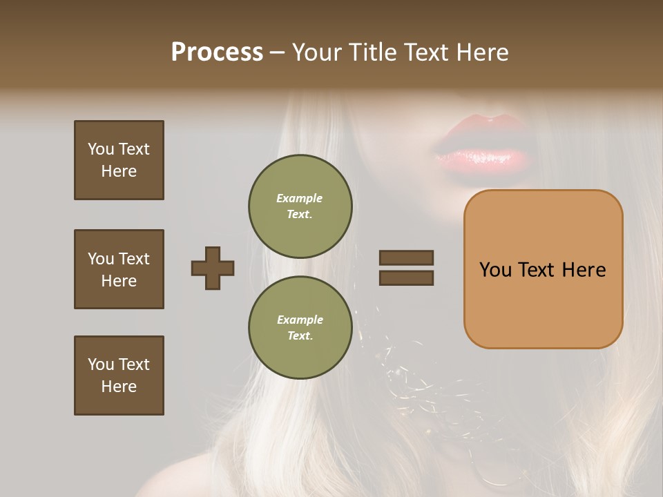 Lipgloss Face Health PowerPoint Template