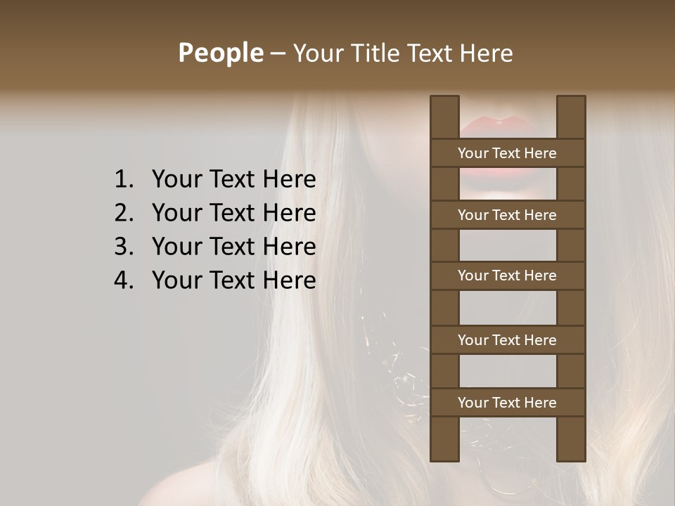 Lipgloss Face Health PowerPoint Template