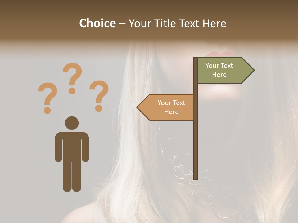 Lipgloss Face Health PowerPoint Template