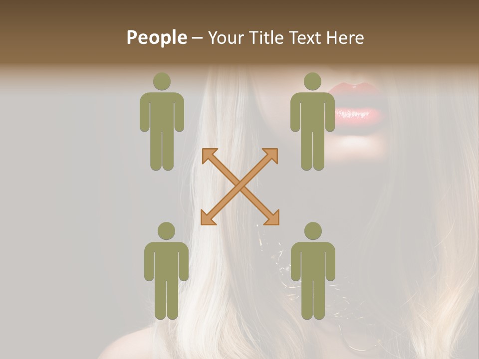 Lipgloss Face Health PowerPoint Template