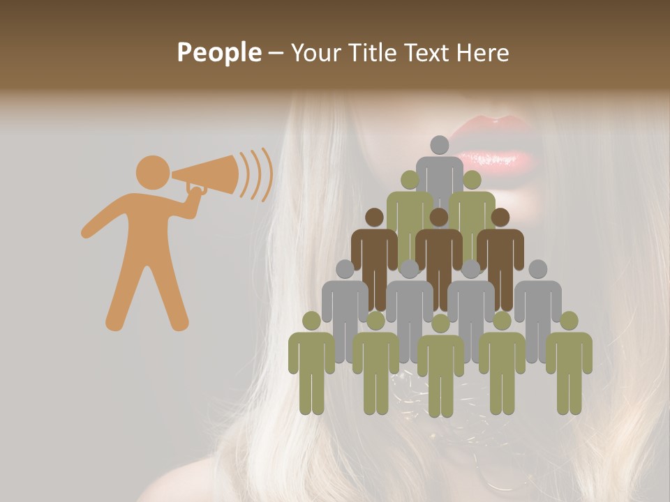 Lipgloss Face Health PowerPoint Template