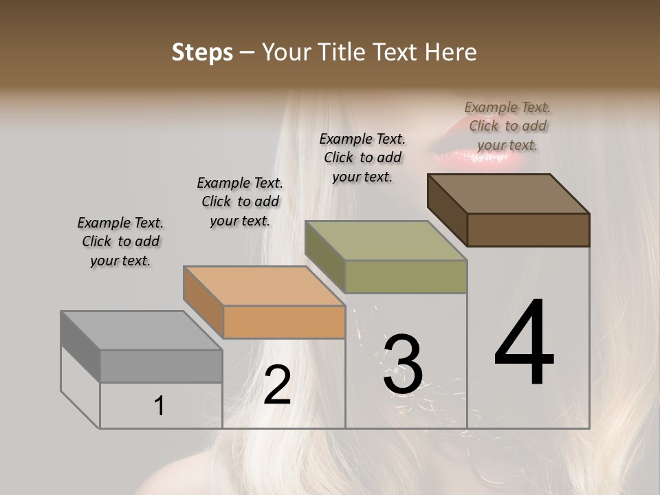 Lipgloss Face Health PowerPoint Template