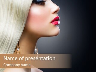 White Extension Luxury PowerPoint Template