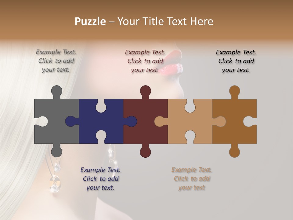 White Extension Luxury PowerPoint Template