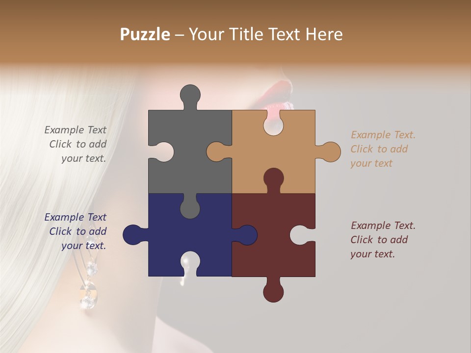 White Extension Luxury PowerPoint Template