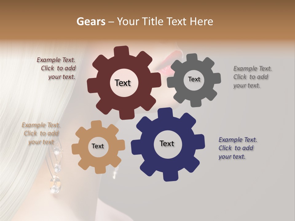 White Extension Luxury PowerPoint Template