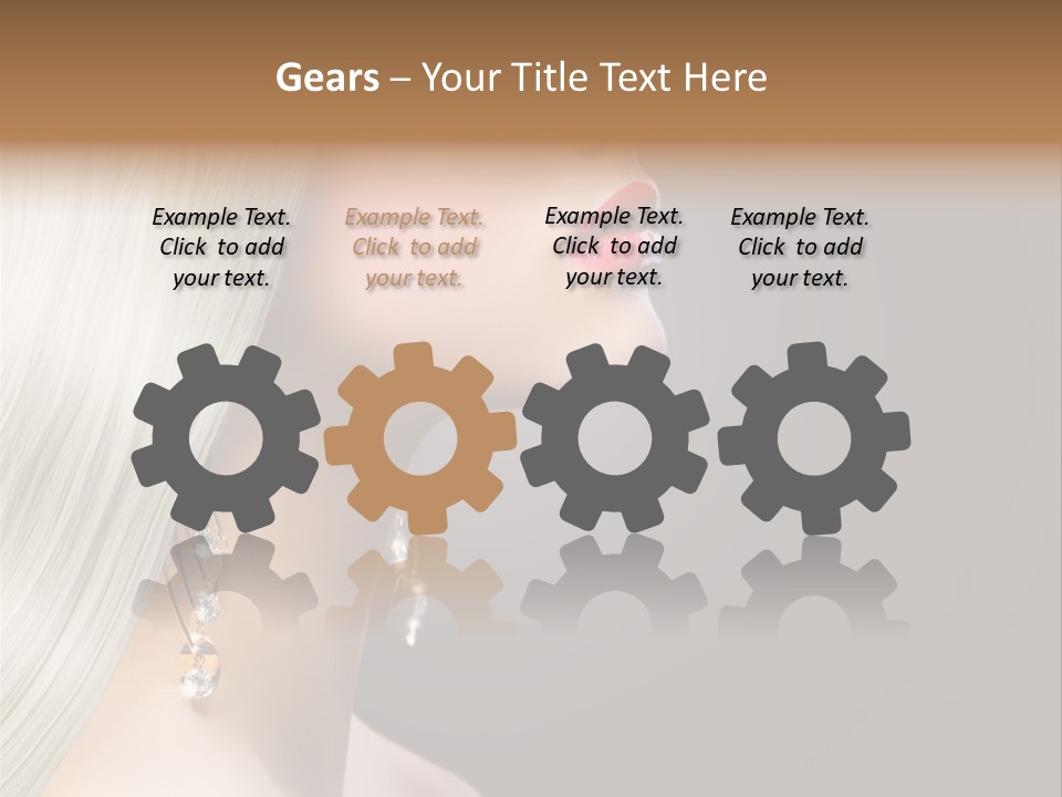 White Extension Luxury PowerPoint Template