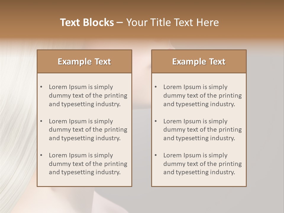 White Extension Luxury PowerPoint Template