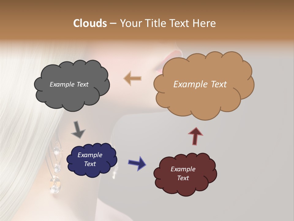 White Extension Luxury PowerPoint Template