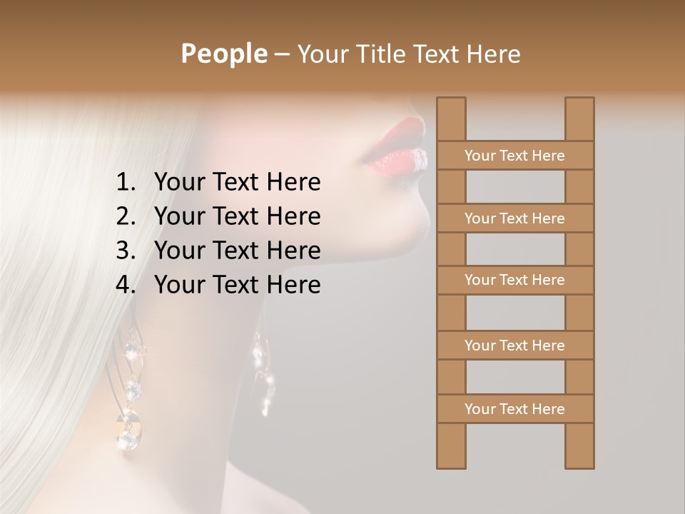 White Extension Luxury PowerPoint Template