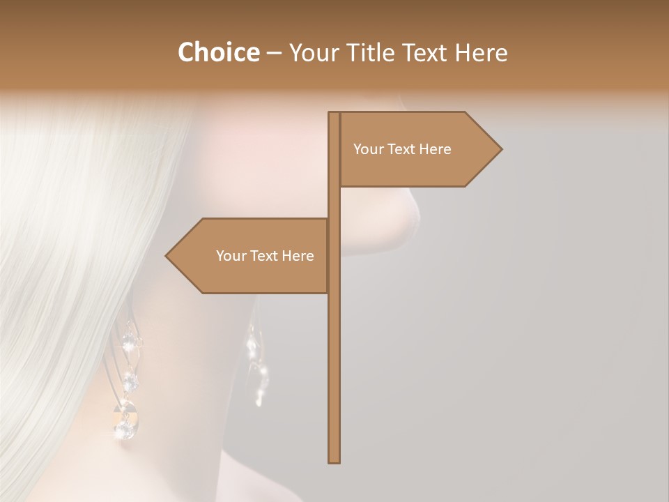 White Extension Luxury PowerPoint Template