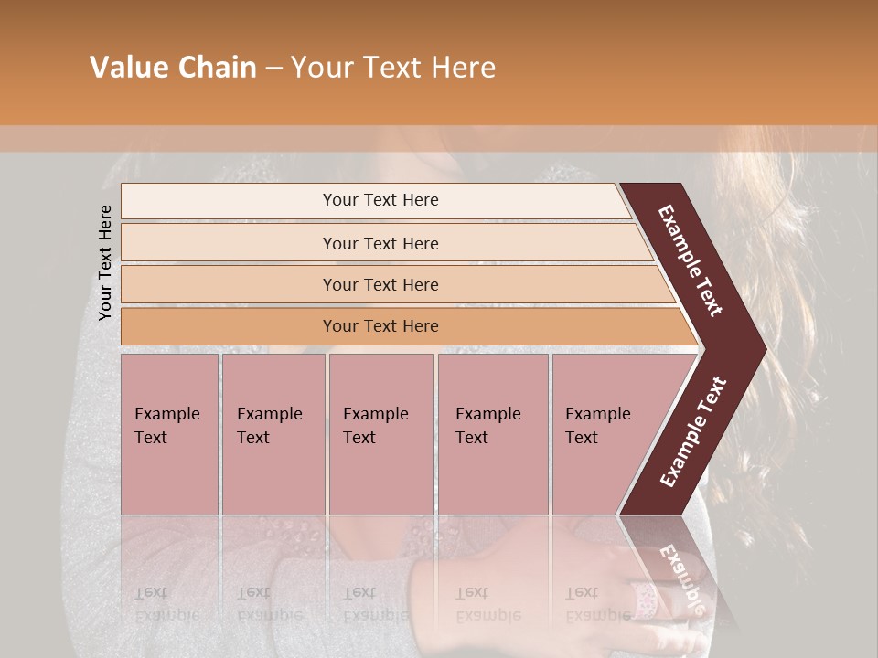 Fashion Look Decollete PowerPoint Template