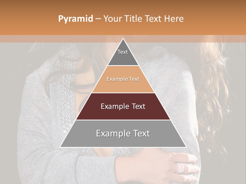 Fashion Look Decollete PowerPoint Template