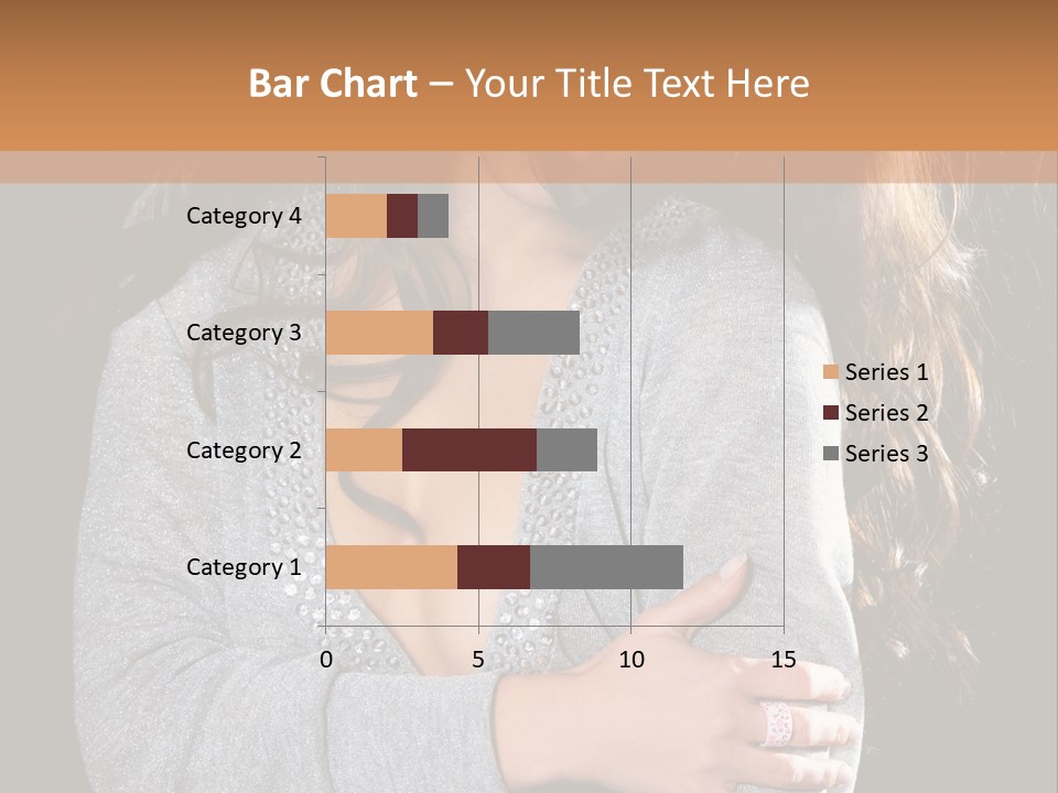 Fashion Look Decollete PowerPoint Template