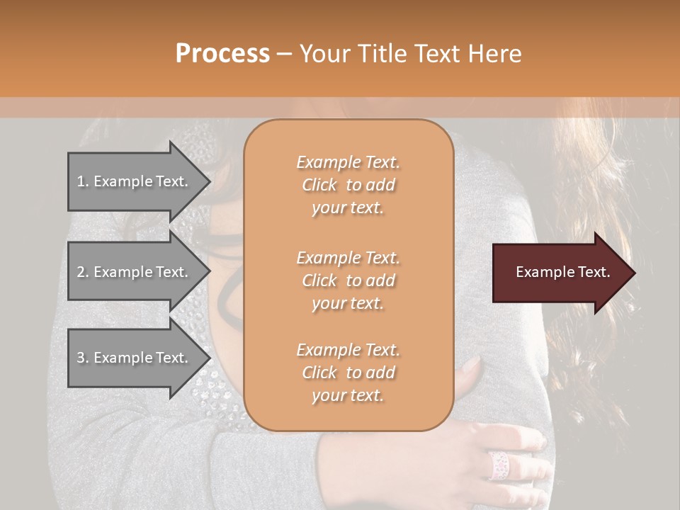Fashion Look Decollete PowerPoint Template
