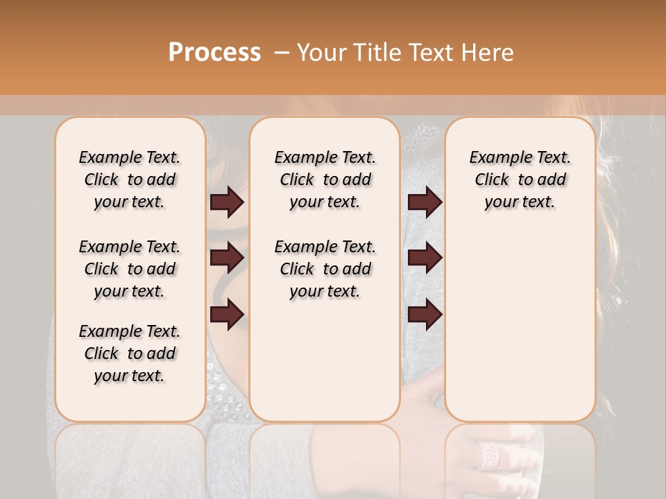 Fashion Look Decollete PowerPoint Template