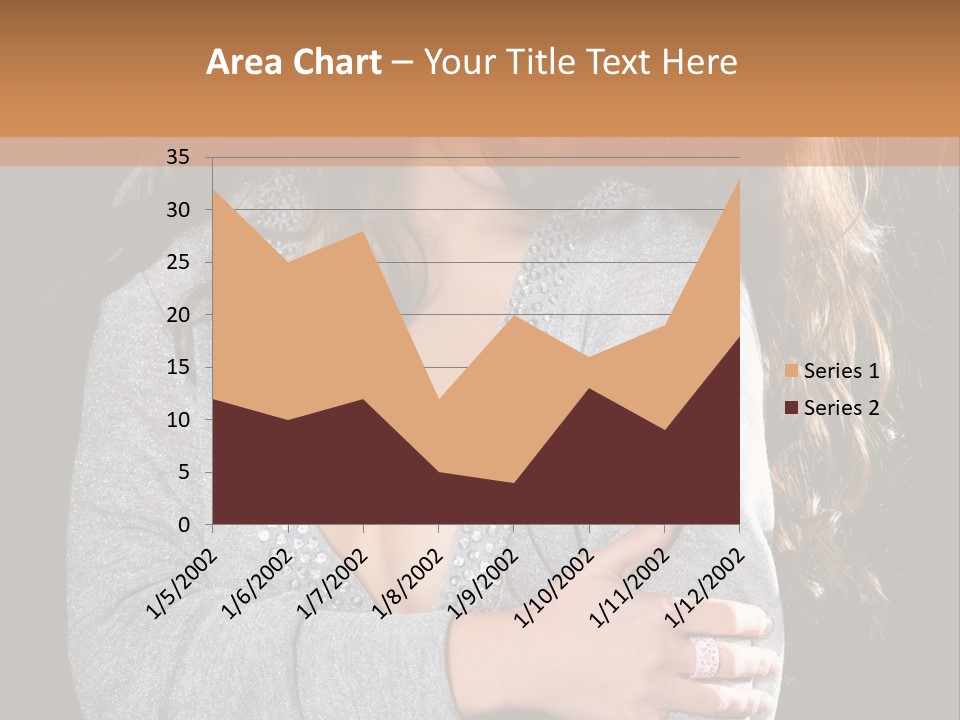 Fashion Look Decollete PowerPoint Template