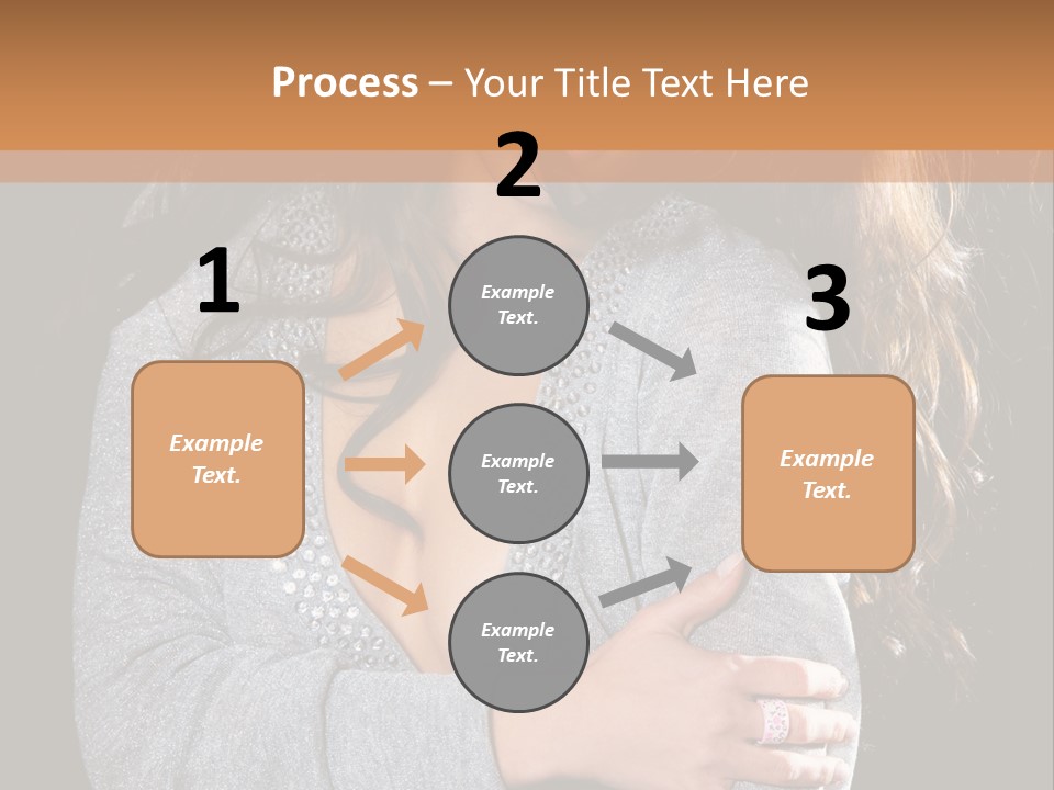 Fashion Look Decollete PowerPoint Template
