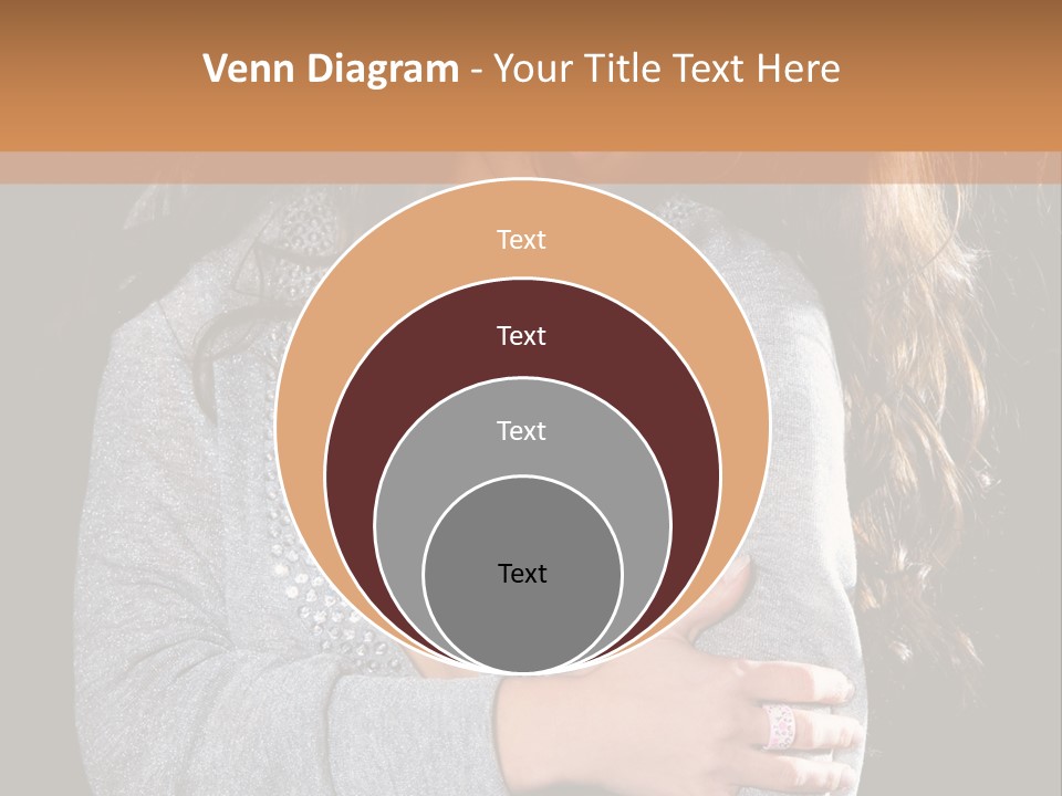 Fashion Look Decollete PowerPoint Template