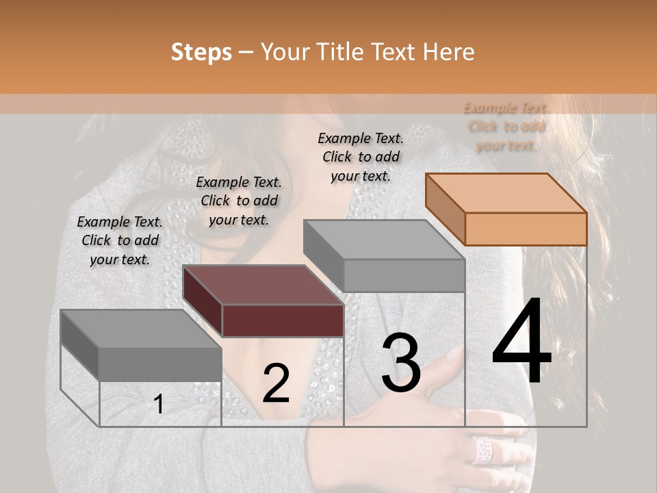 Fashion Look Decollete PowerPoint Template