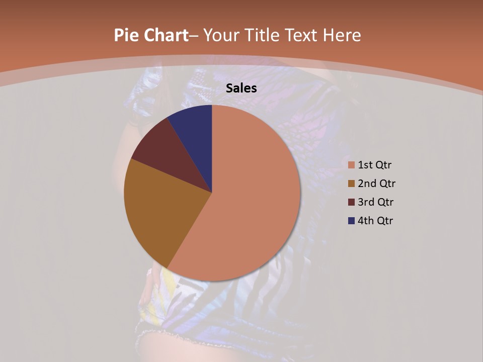 Sunglasses Hair Modern PowerPoint Template