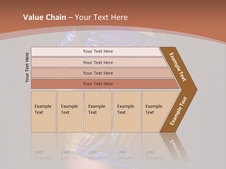 Sunglasses Hair Modern PowerPoint Template