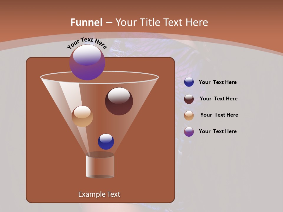 Sunglasses Hair Modern PowerPoint Template