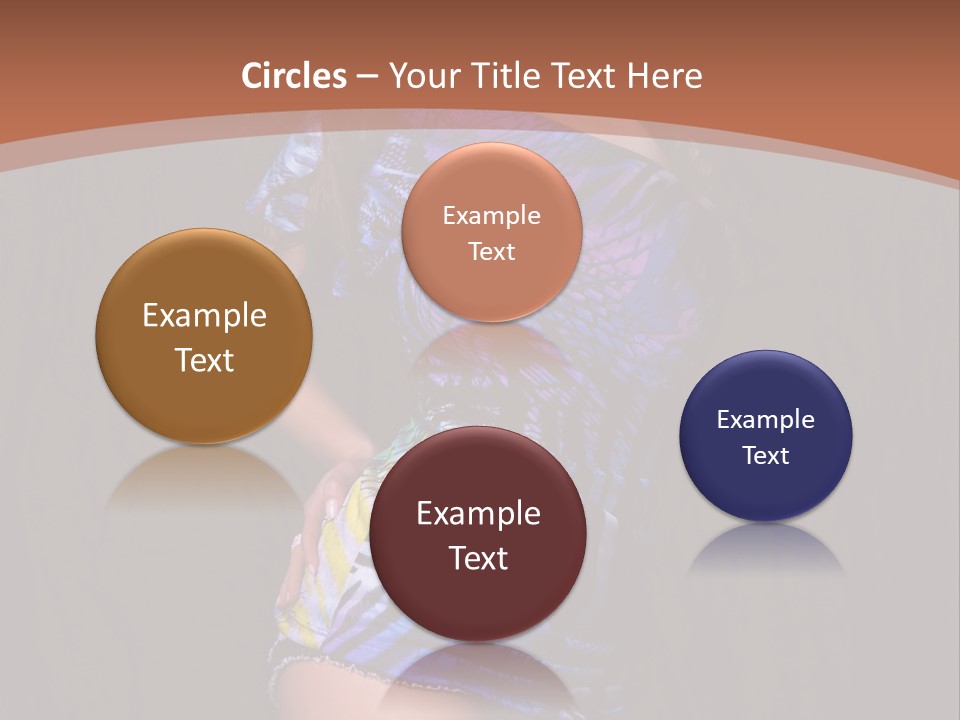 Sunglasses Hair Modern PowerPoint Template