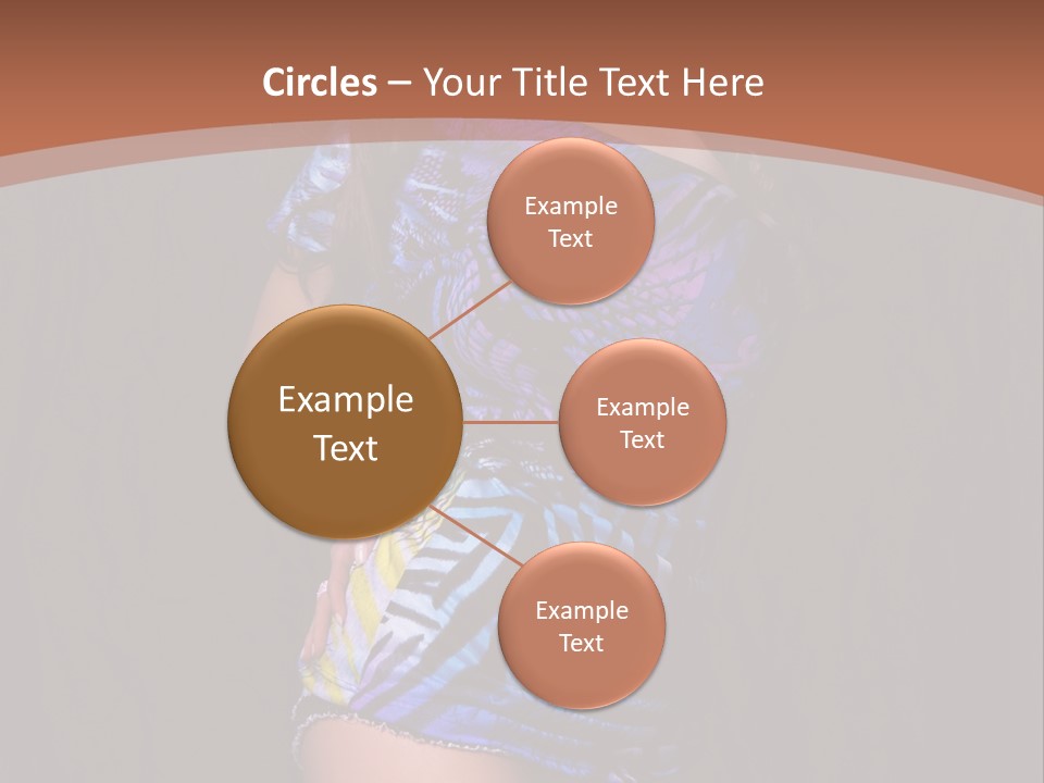 Sunglasses Hair Modern PowerPoint Template