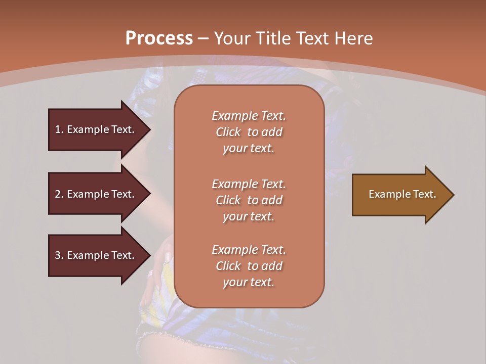 Sunglasses Hair Modern PowerPoint Template