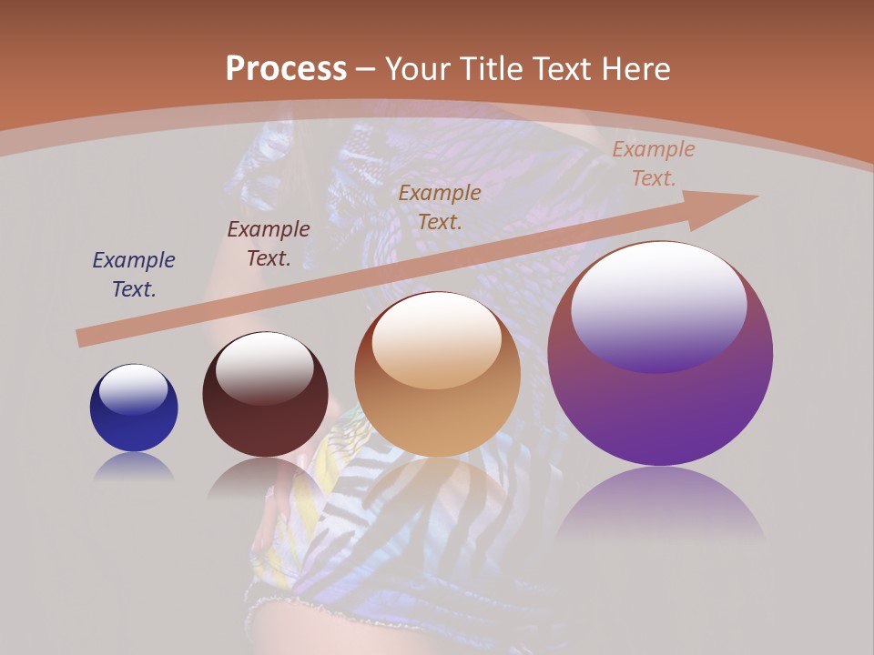 Sunglasses Hair Modern PowerPoint Template