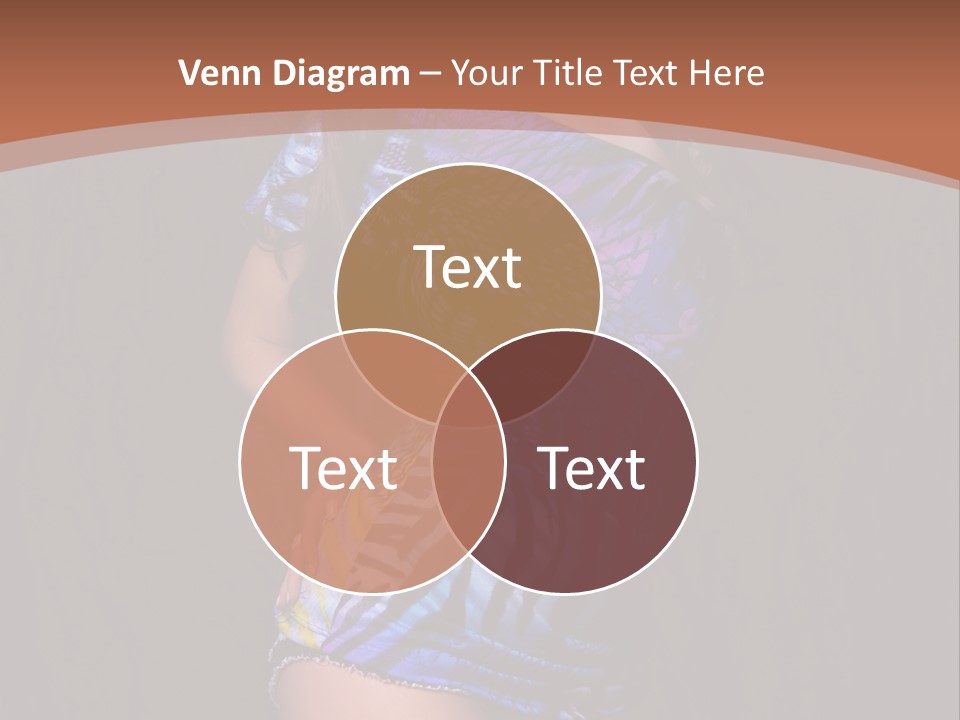 Sunglasses Hair Modern PowerPoint Template