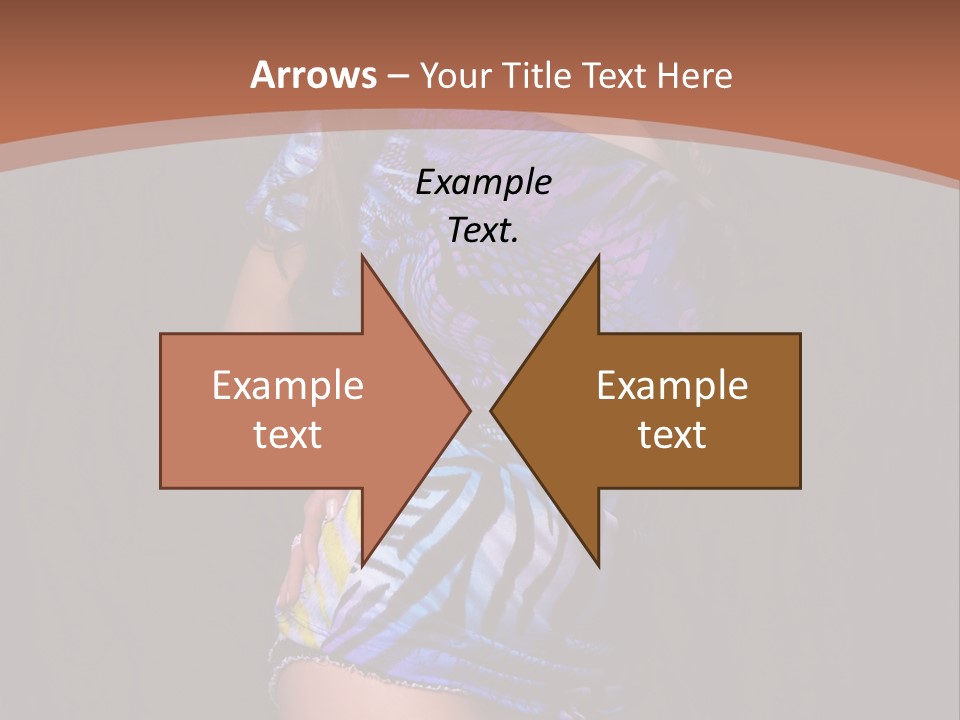 Sunglasses Hair Modern PowerPoint Template