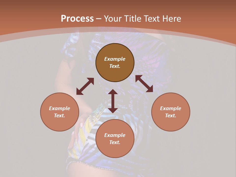 Sunglasses Hair Modern PowerPoint Template